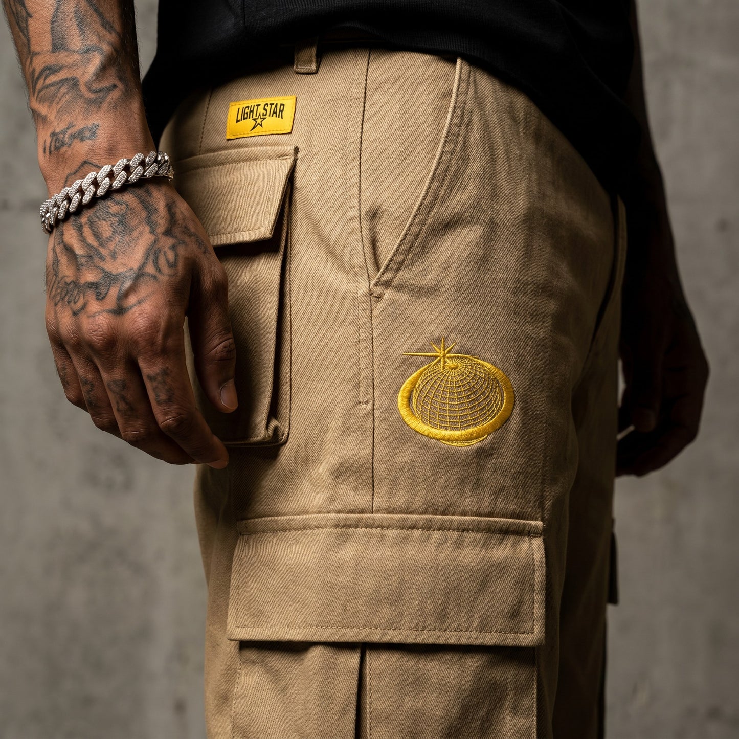Modular Cargo Pant Desert Tan detail