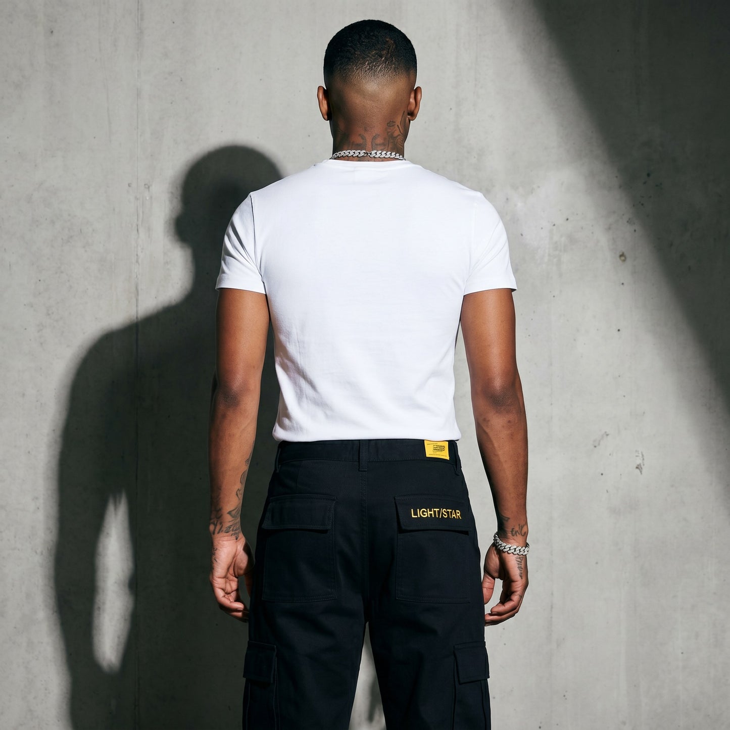 Light Star Cargo Black Tactical back