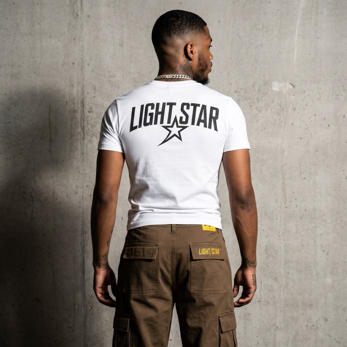 Light Star Cargo Brown Field back