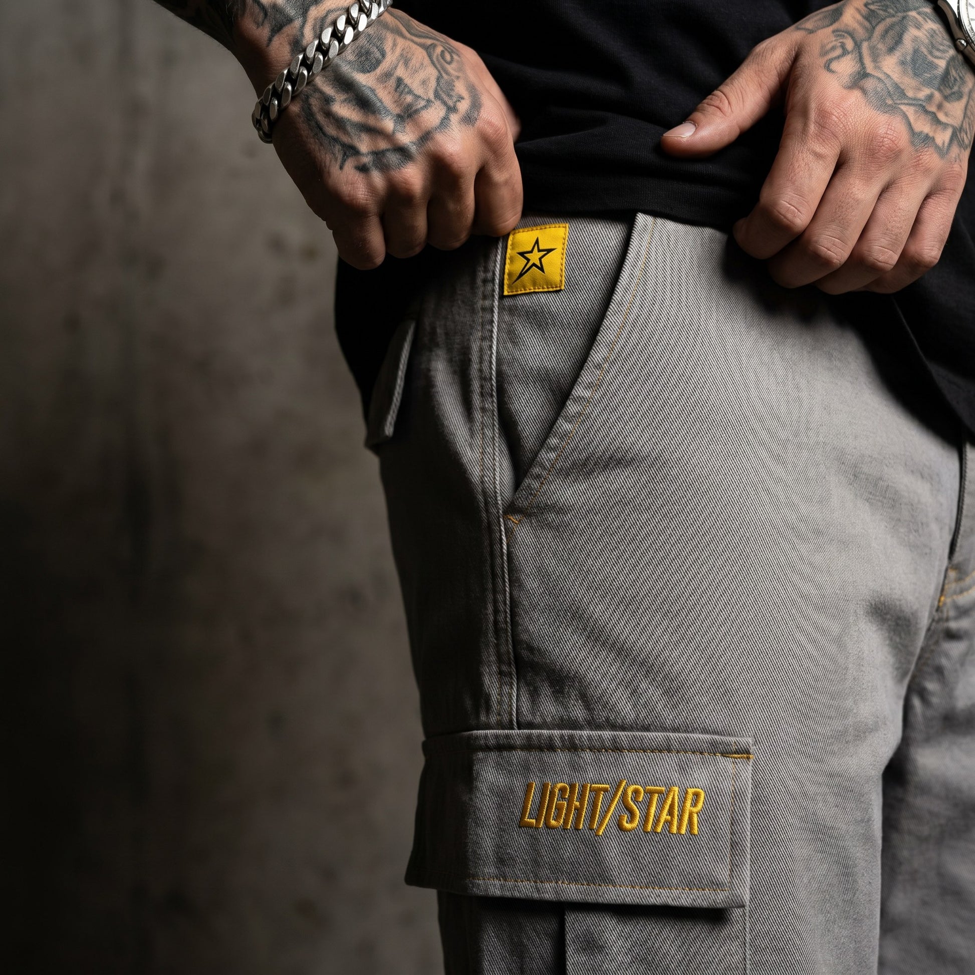 Light Star Cargo Concrete Grey detail