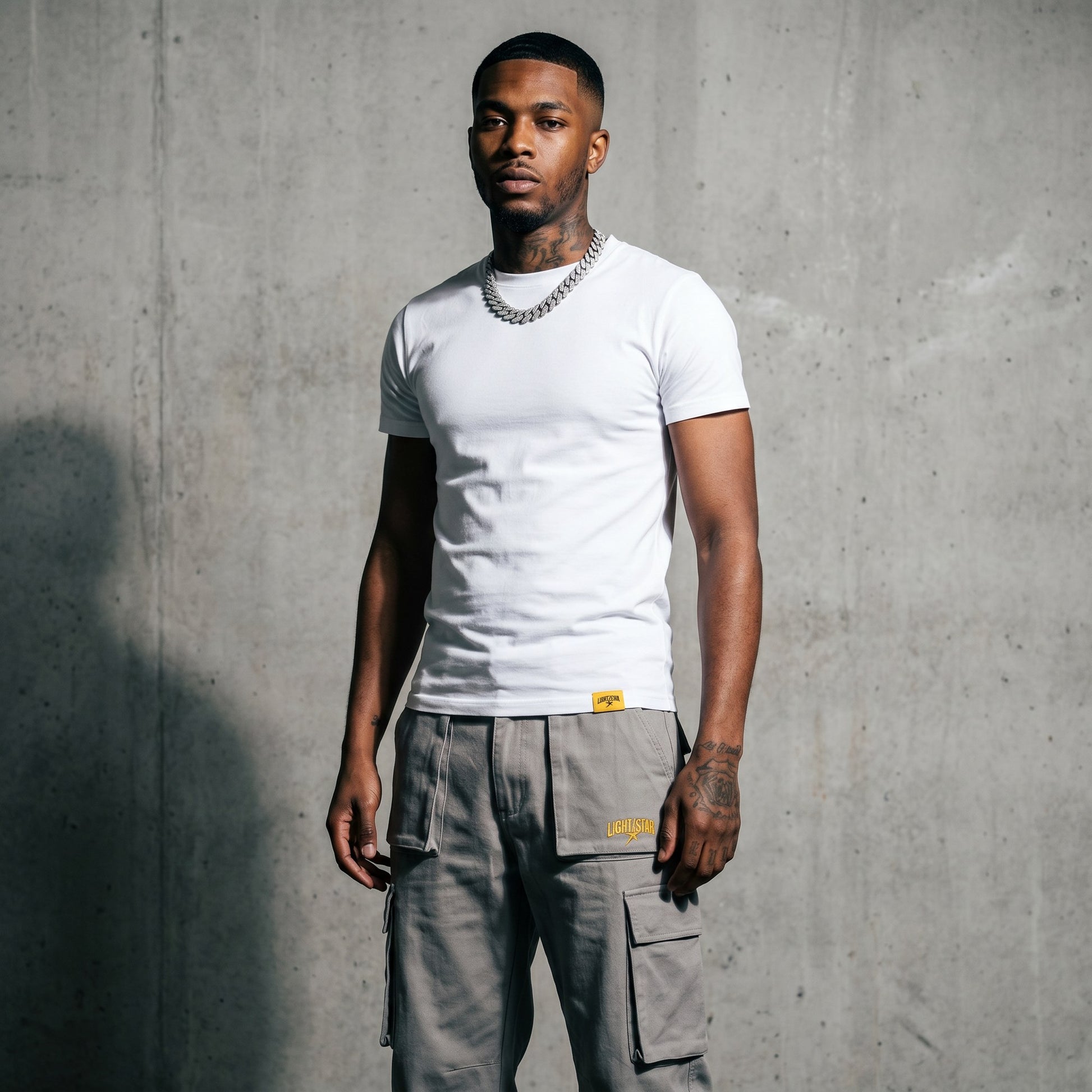 Light Star Cargo Concrete Grey front