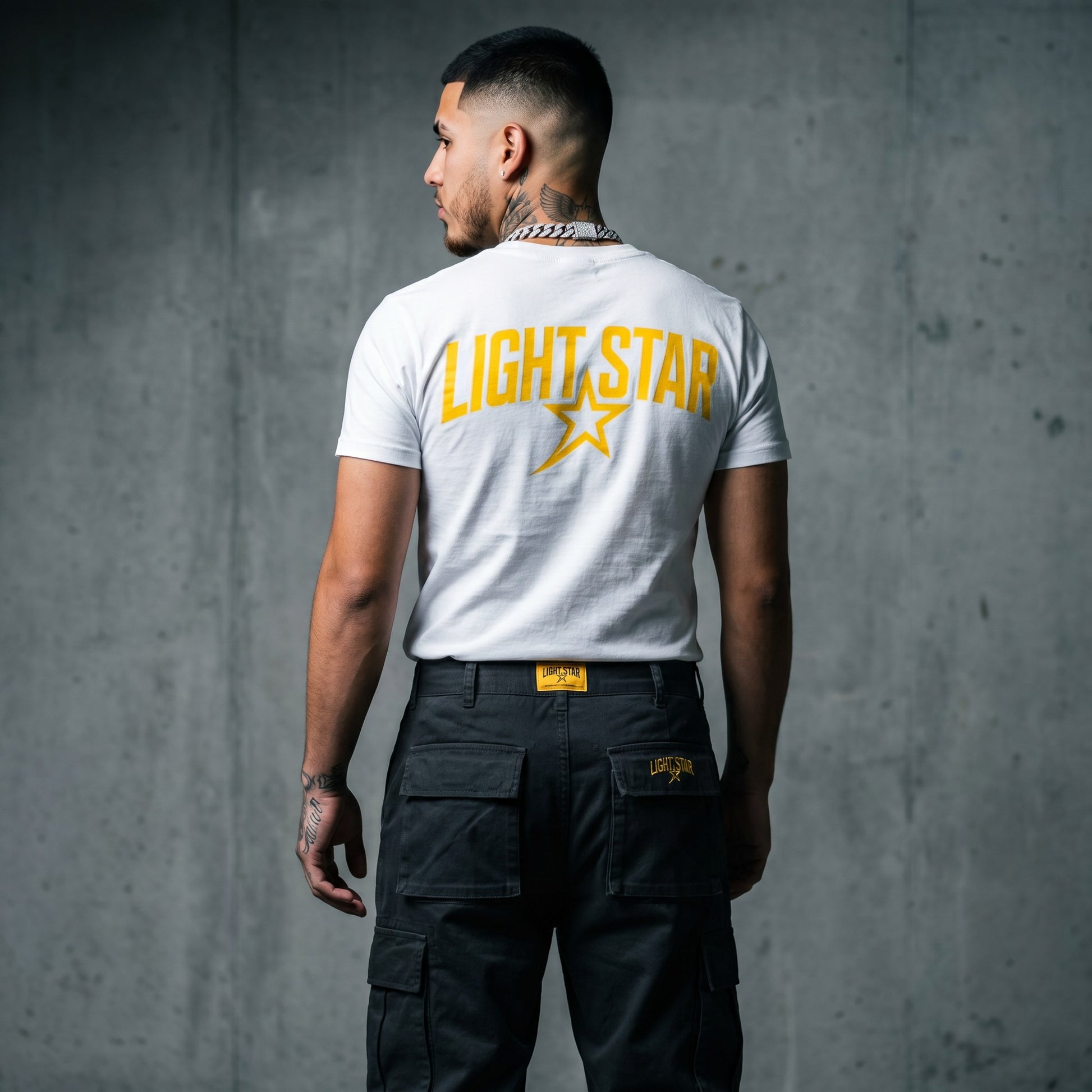 LS Tactical Cargo Charcoal Black back