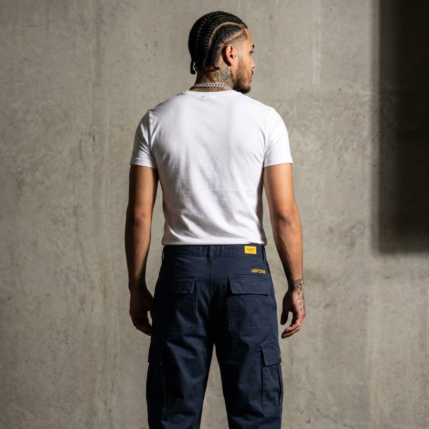 LS Tactical Cargo Navy Storm back