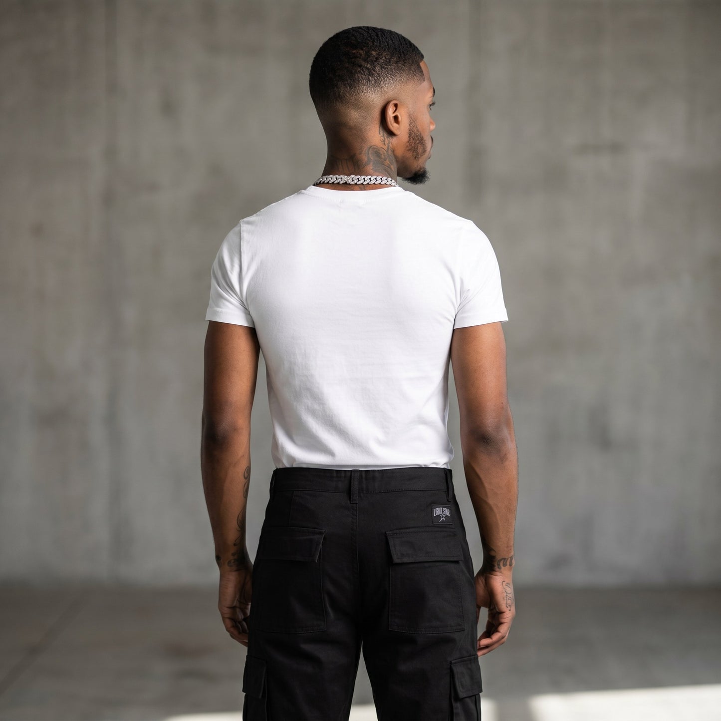 LS Trail Cargo Black Tactical back