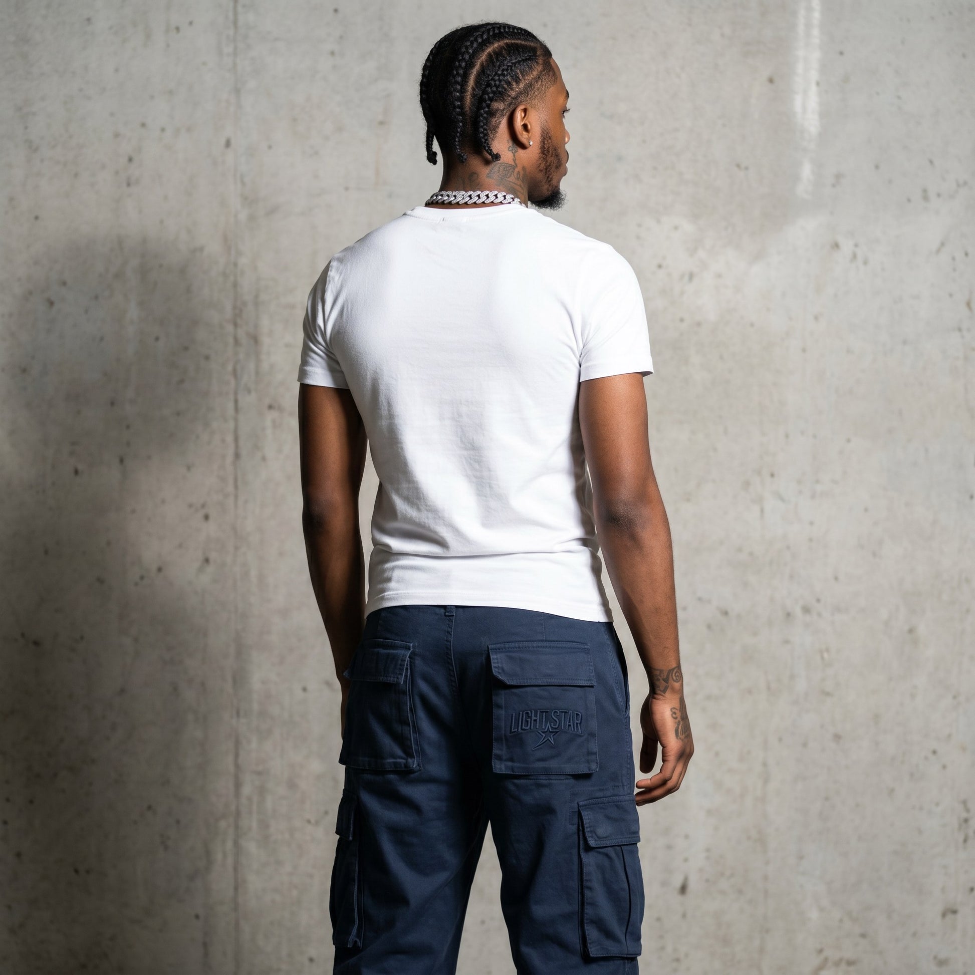 LS Trail Cargo Navy Storm back
