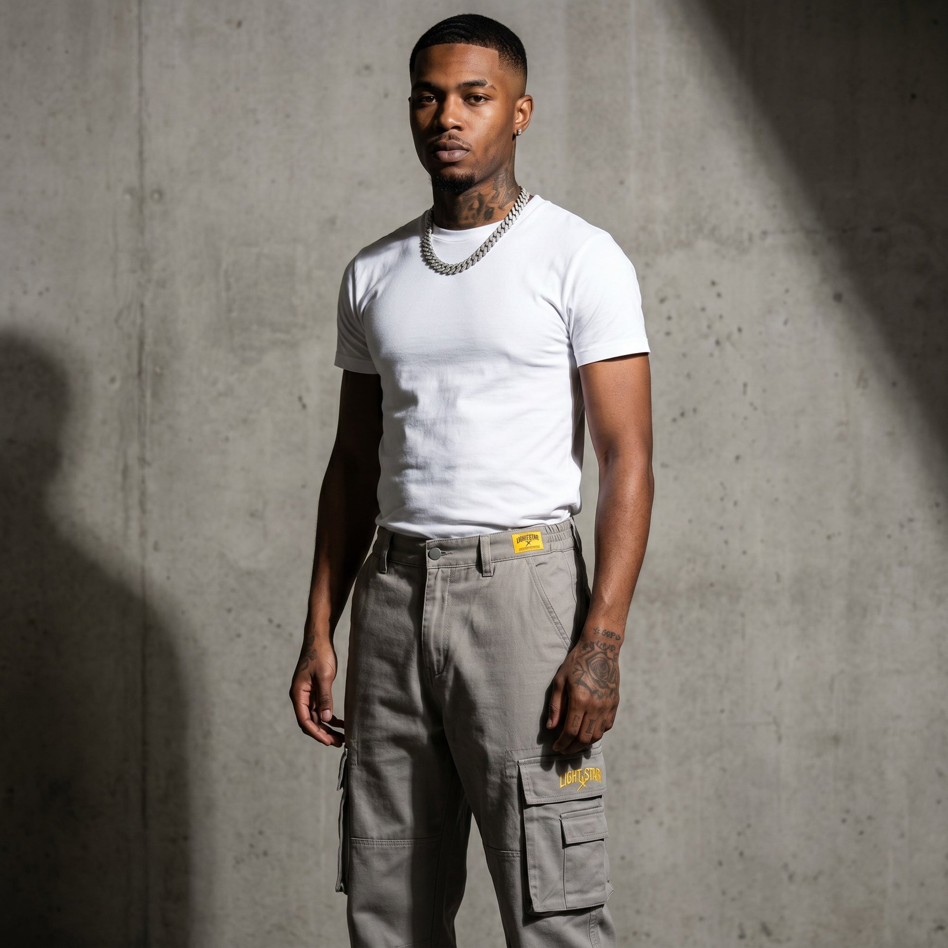 Modular Cargo Pant Concrete Grey front