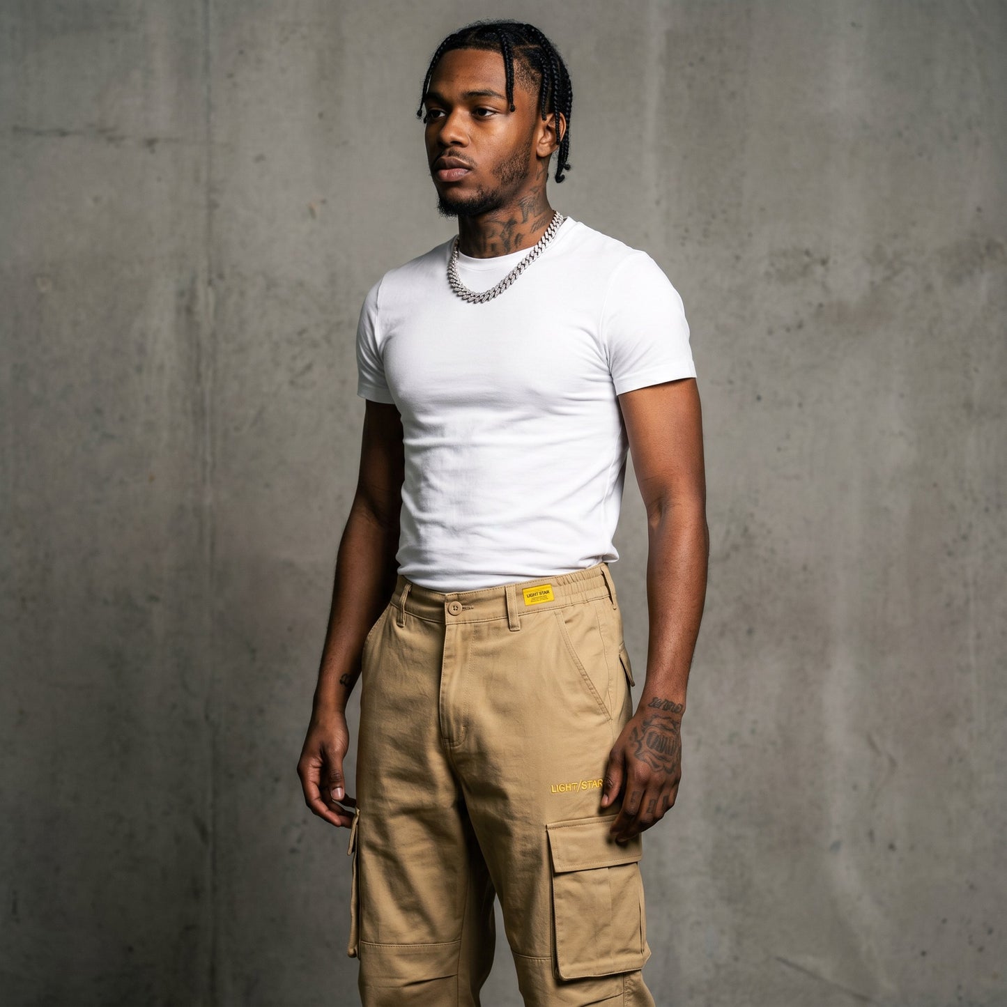 Modular Cargo Pant Desert Tan front