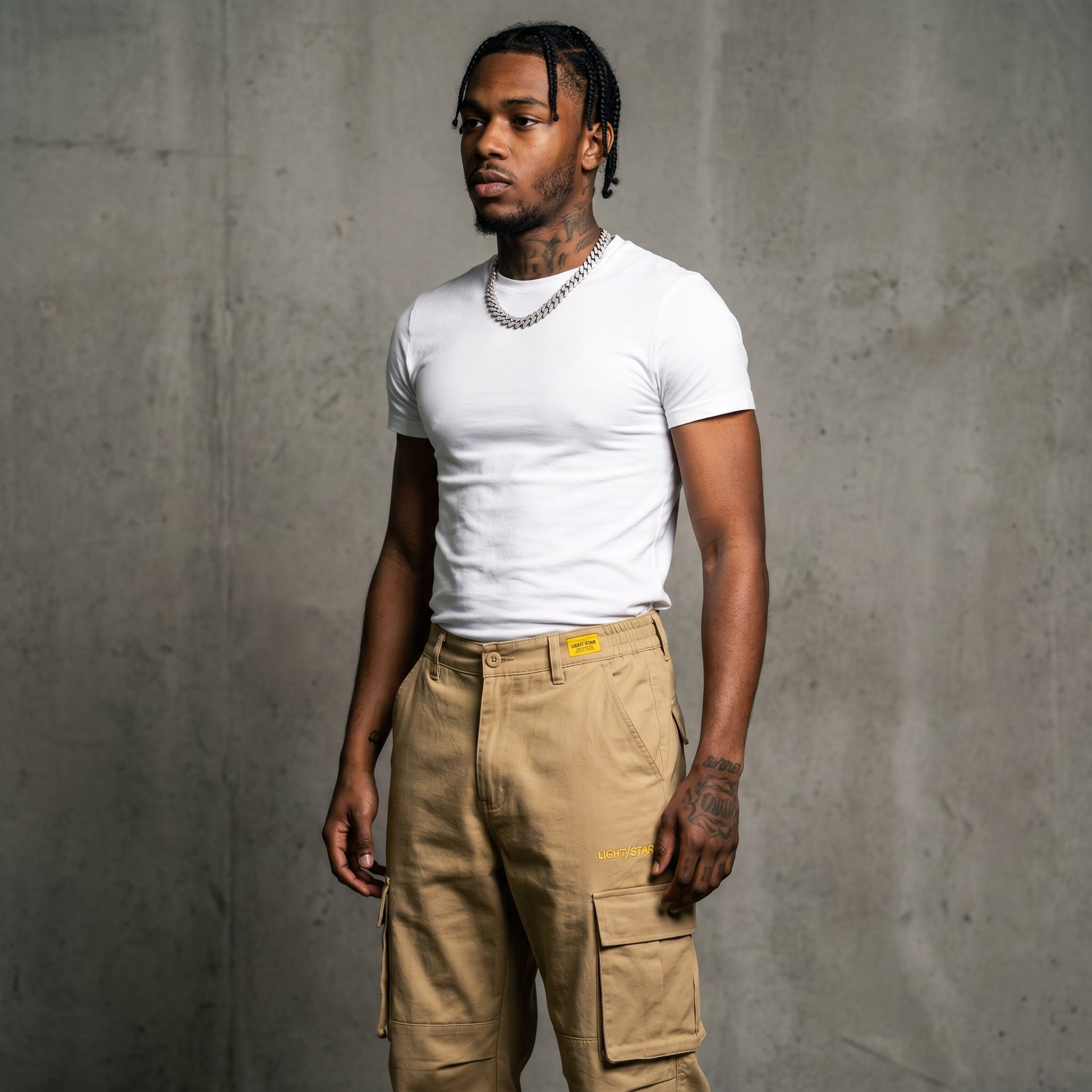Modular Cargo Pant Desert Tan front