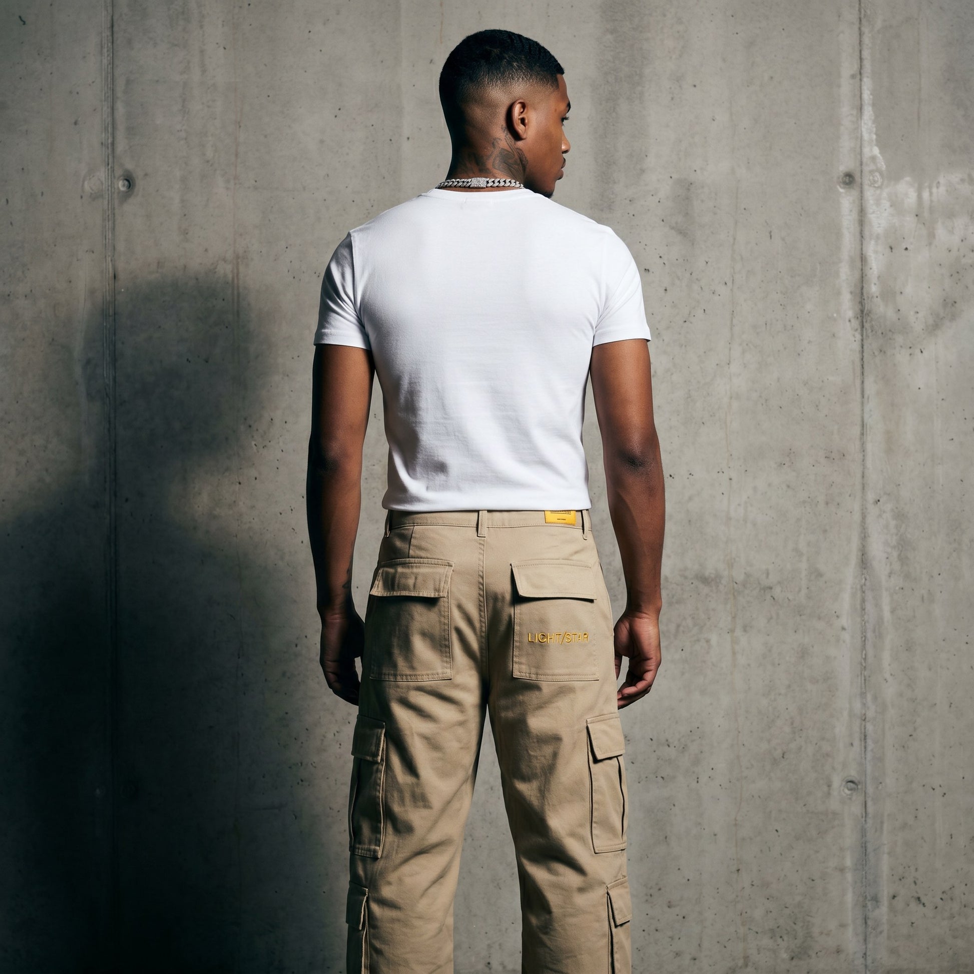 Modular Cargo Pant Khaki Sand back