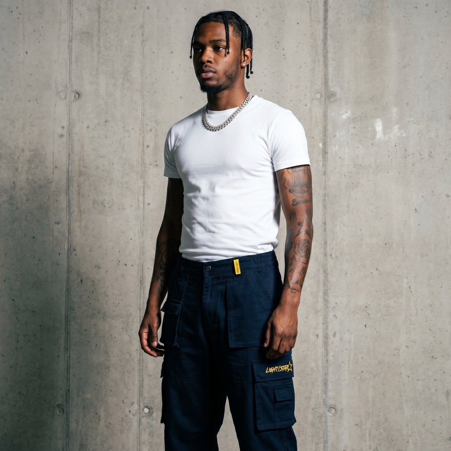 Modular Cargo Pant Navy Storm front