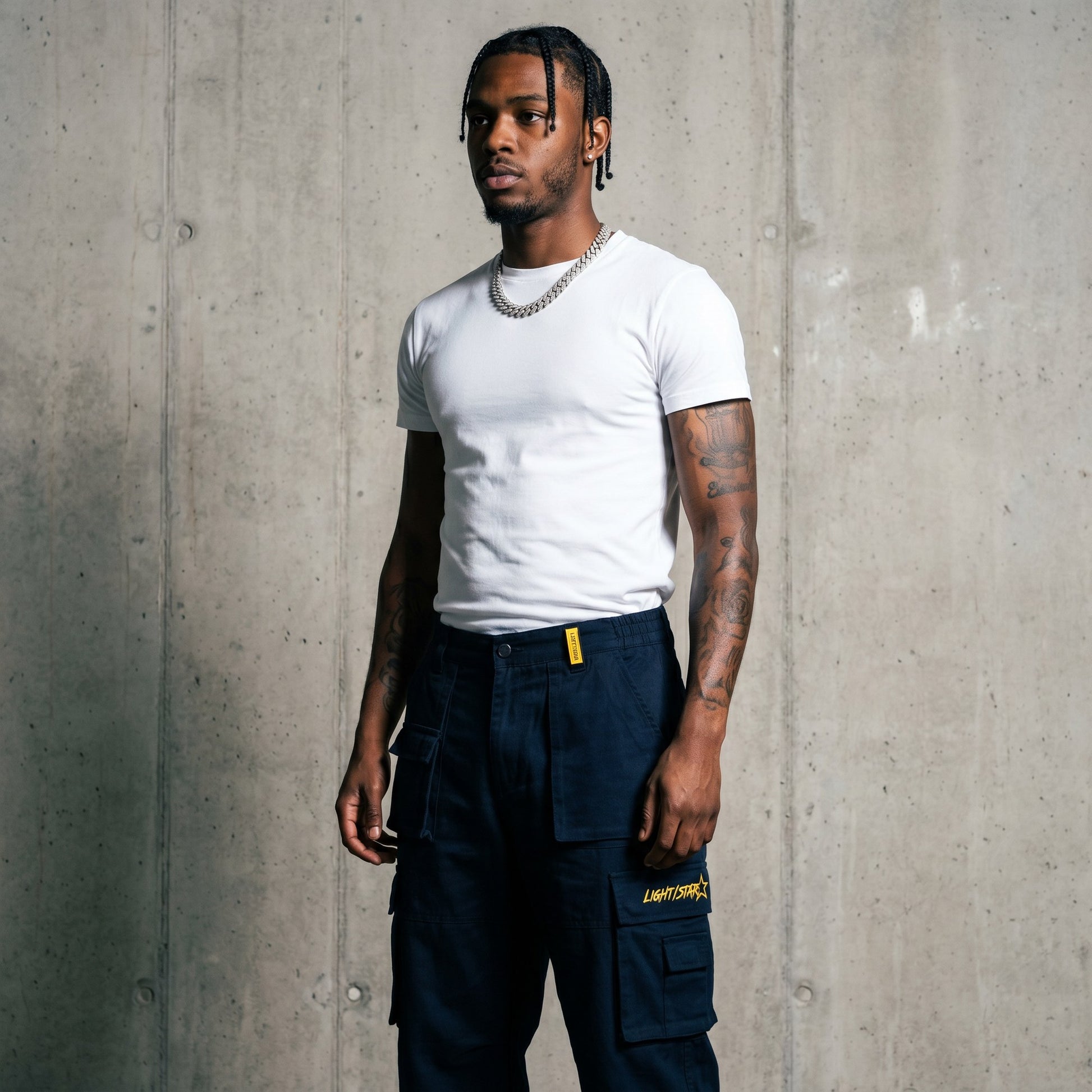 Modular Cargo Pant Navy Storm front