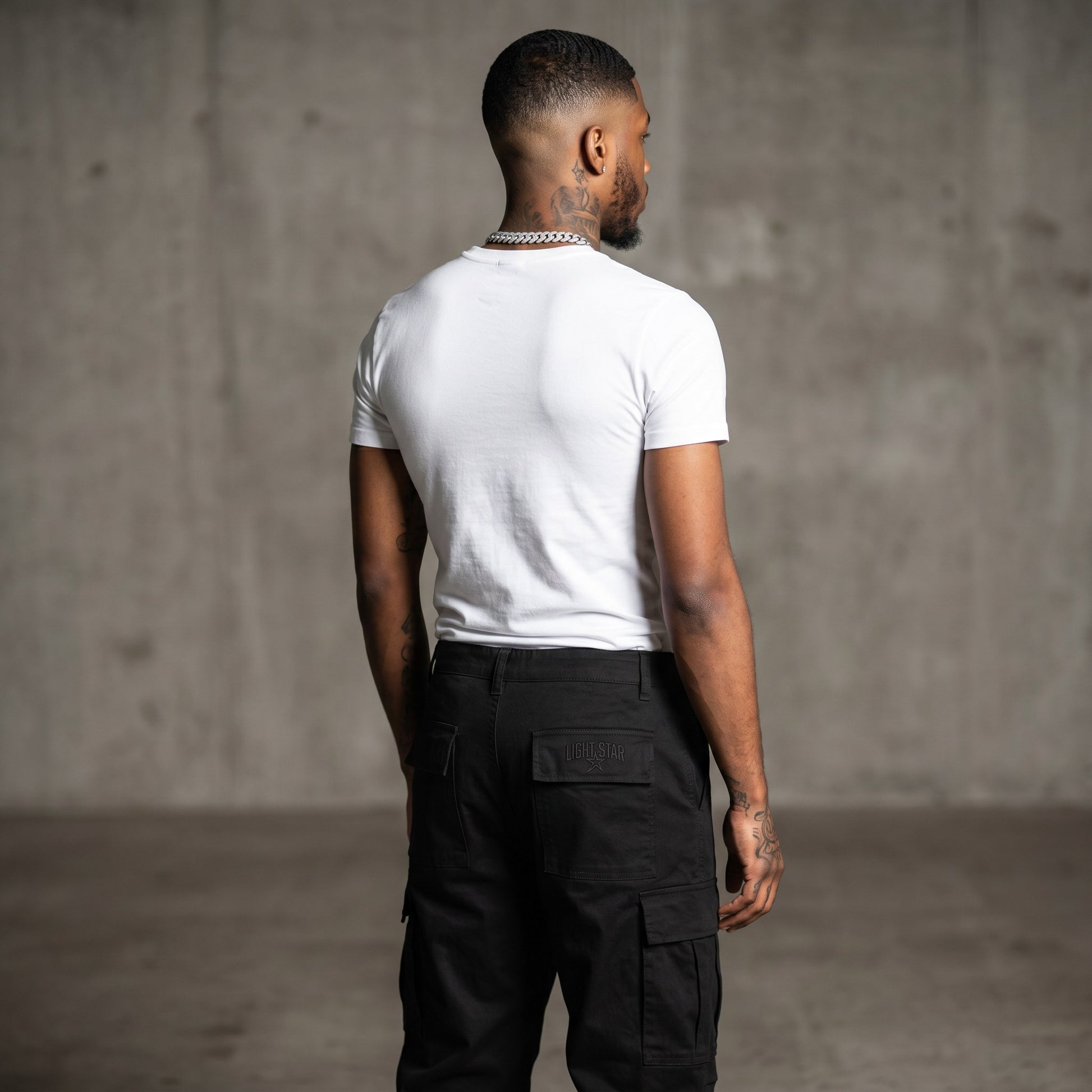 Tactical Cargo Pant Black Tactical back