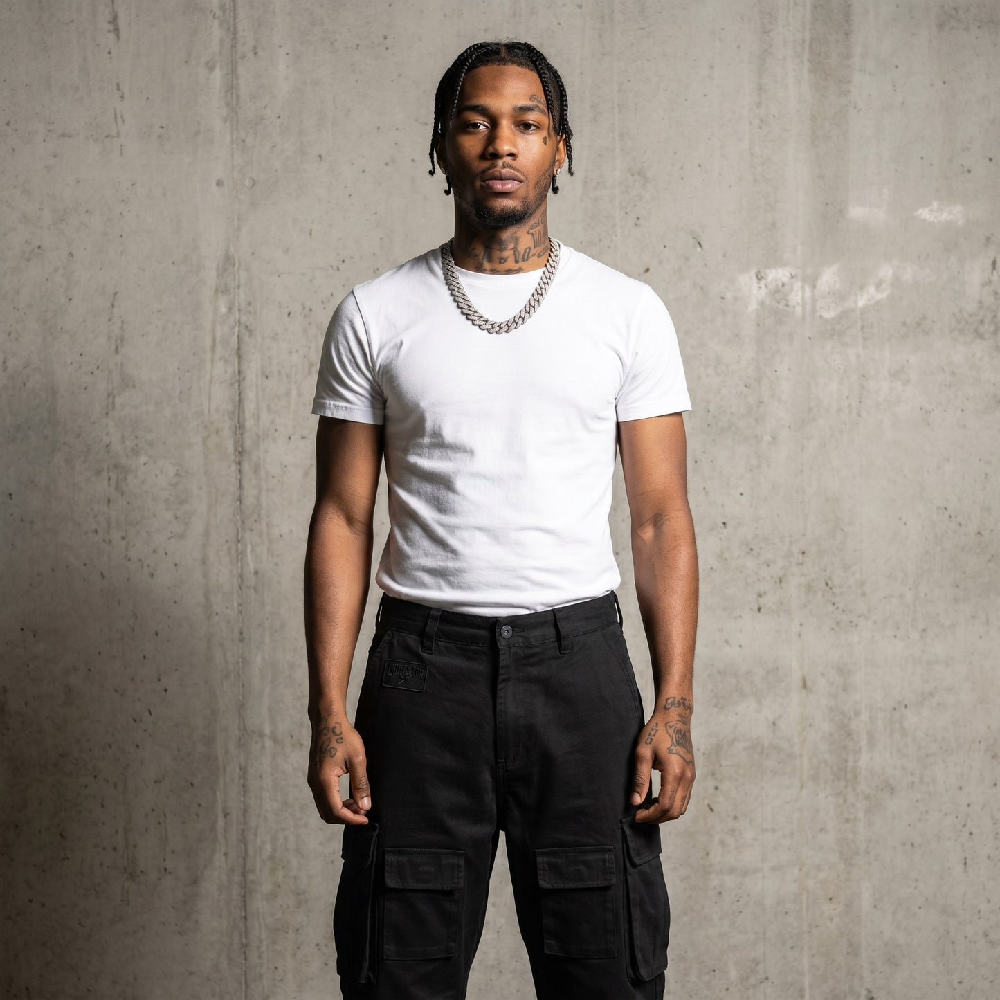 Tactical Cargo Pant Black Tactical front
