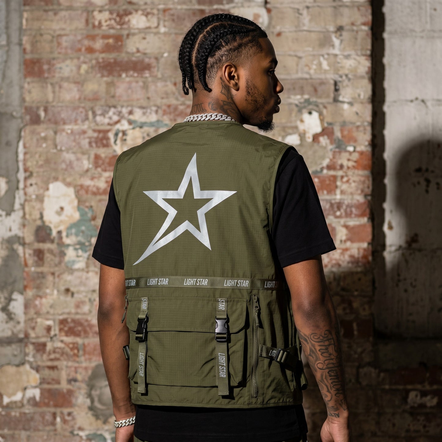 Tactical Trail Jacket Trail Olive back