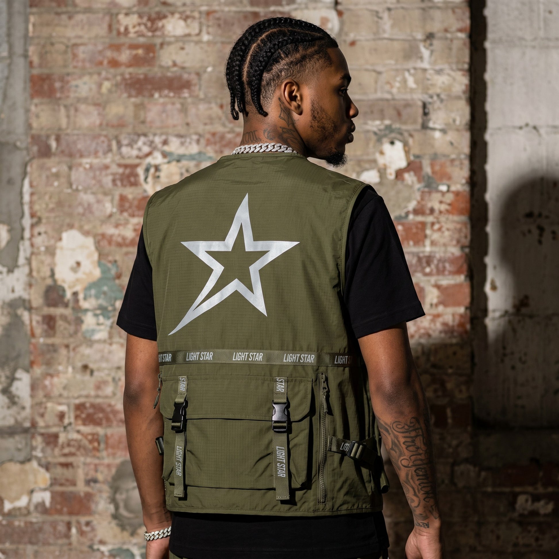 Tactical Trail Jacket Trail Olive back