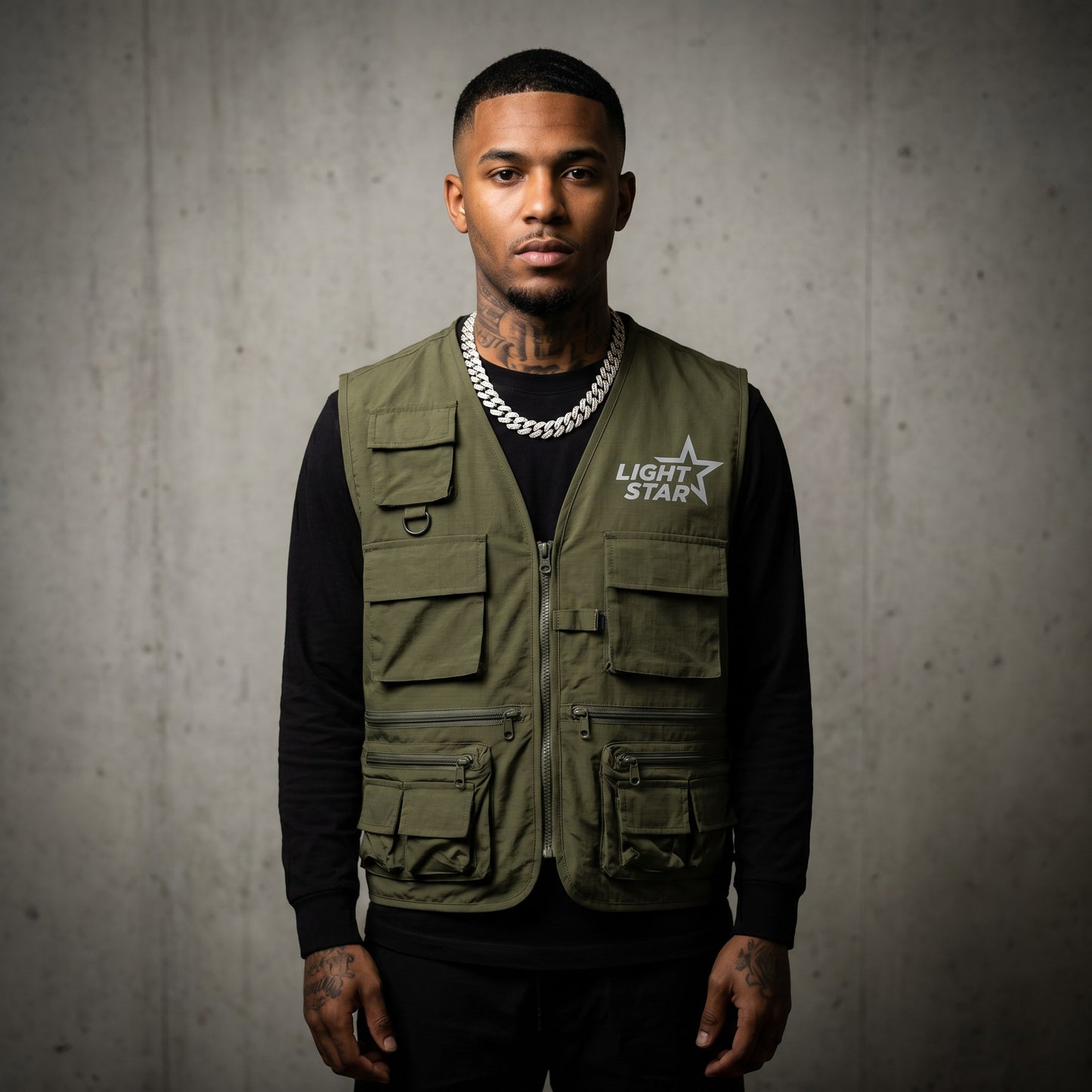Tactical Trail Jacket Trail Olive front