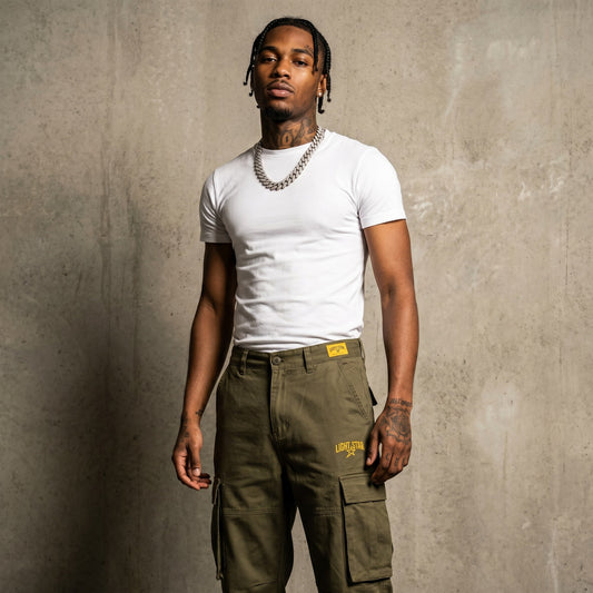 Vented Cargo Pant Olive Cargo front