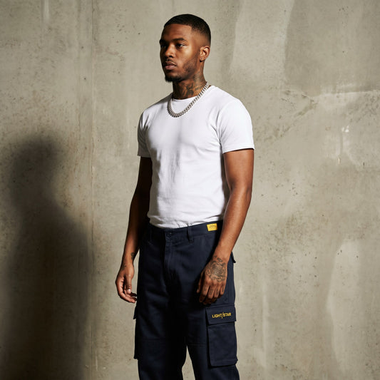 Workwear Cargo Navy Storm front