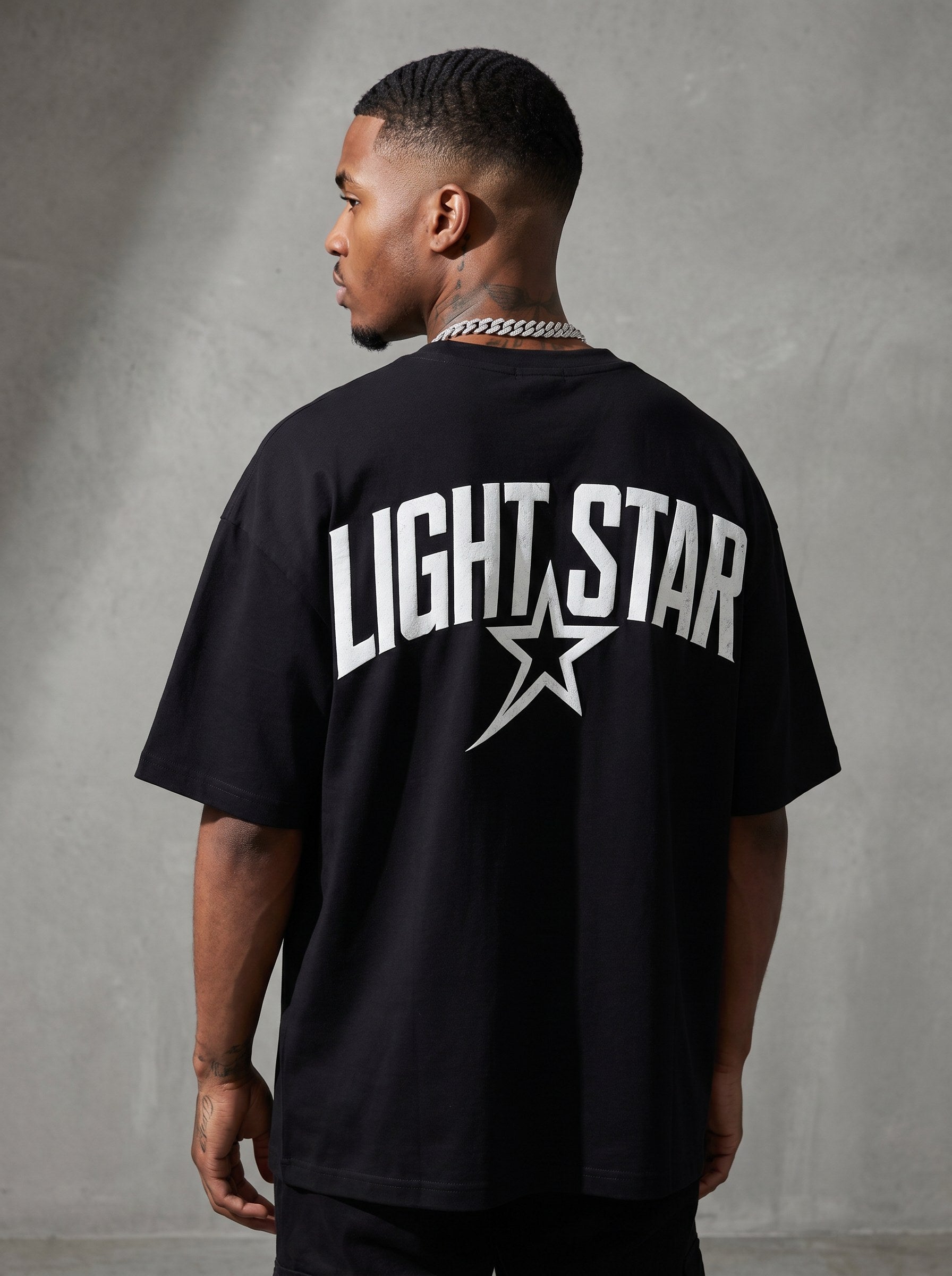 Arch Logo Bold Tee Black