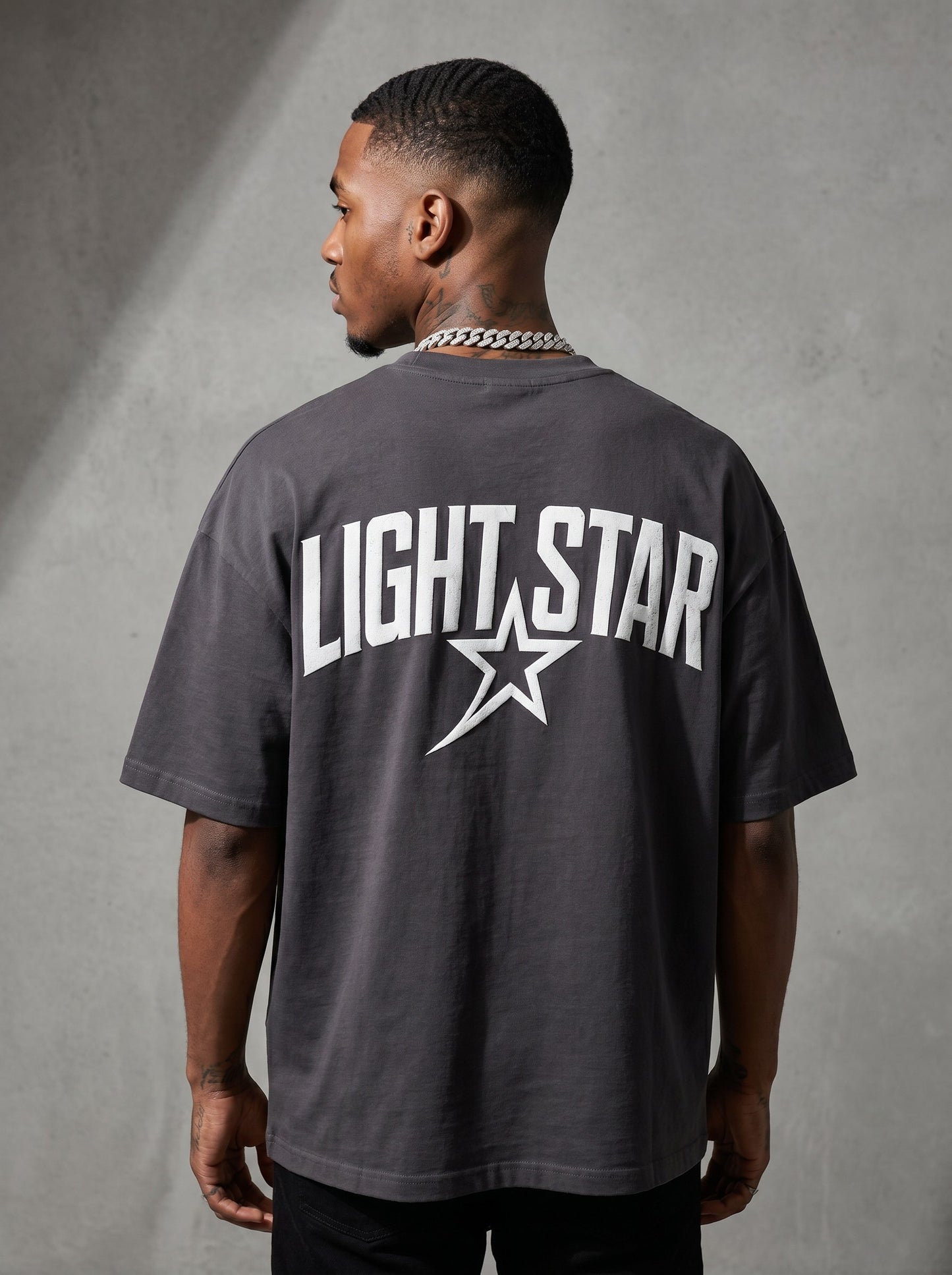 Arch Logo Bold Tee Charcoal