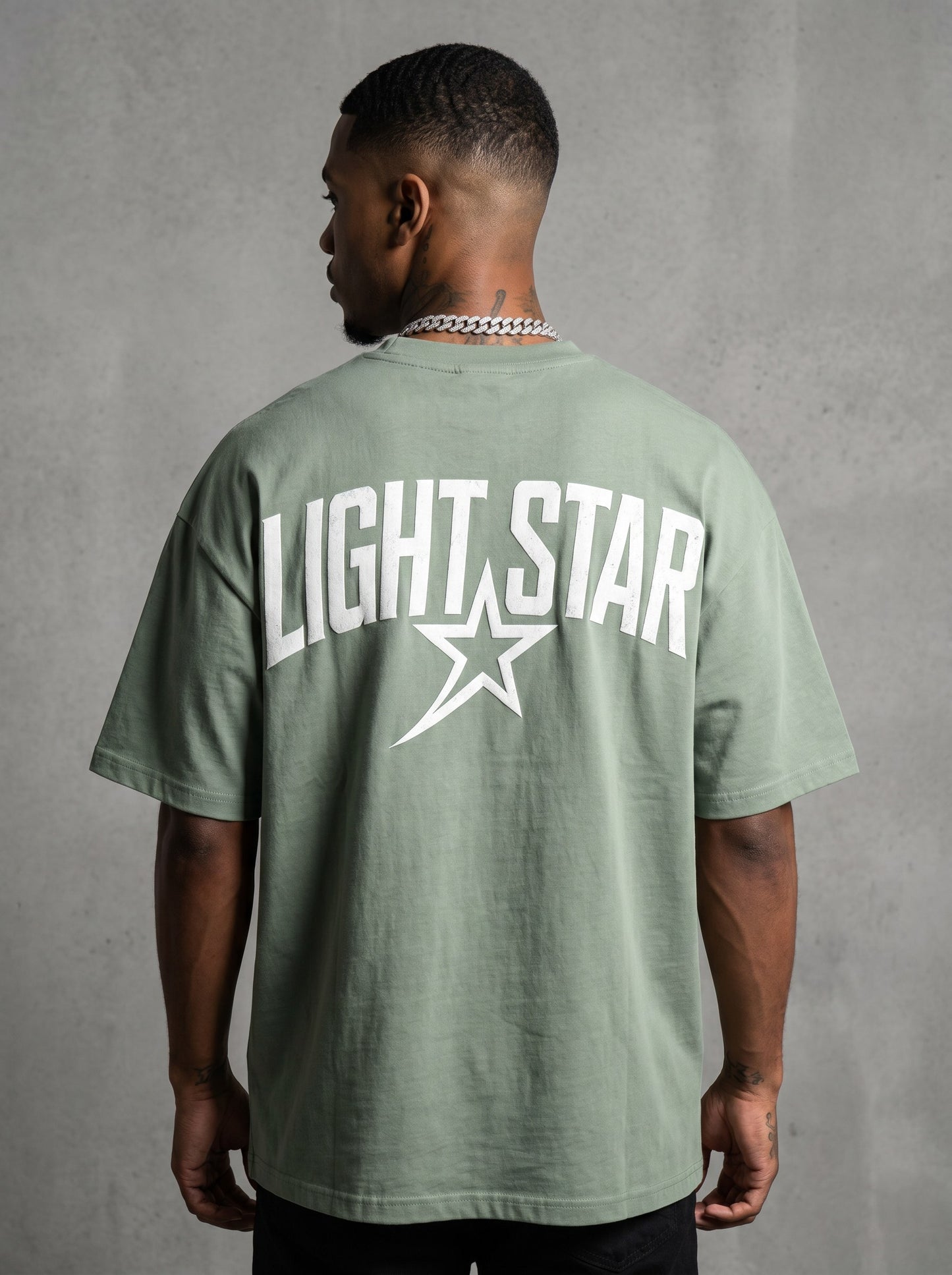 Arch Logo Bold Tee Sage