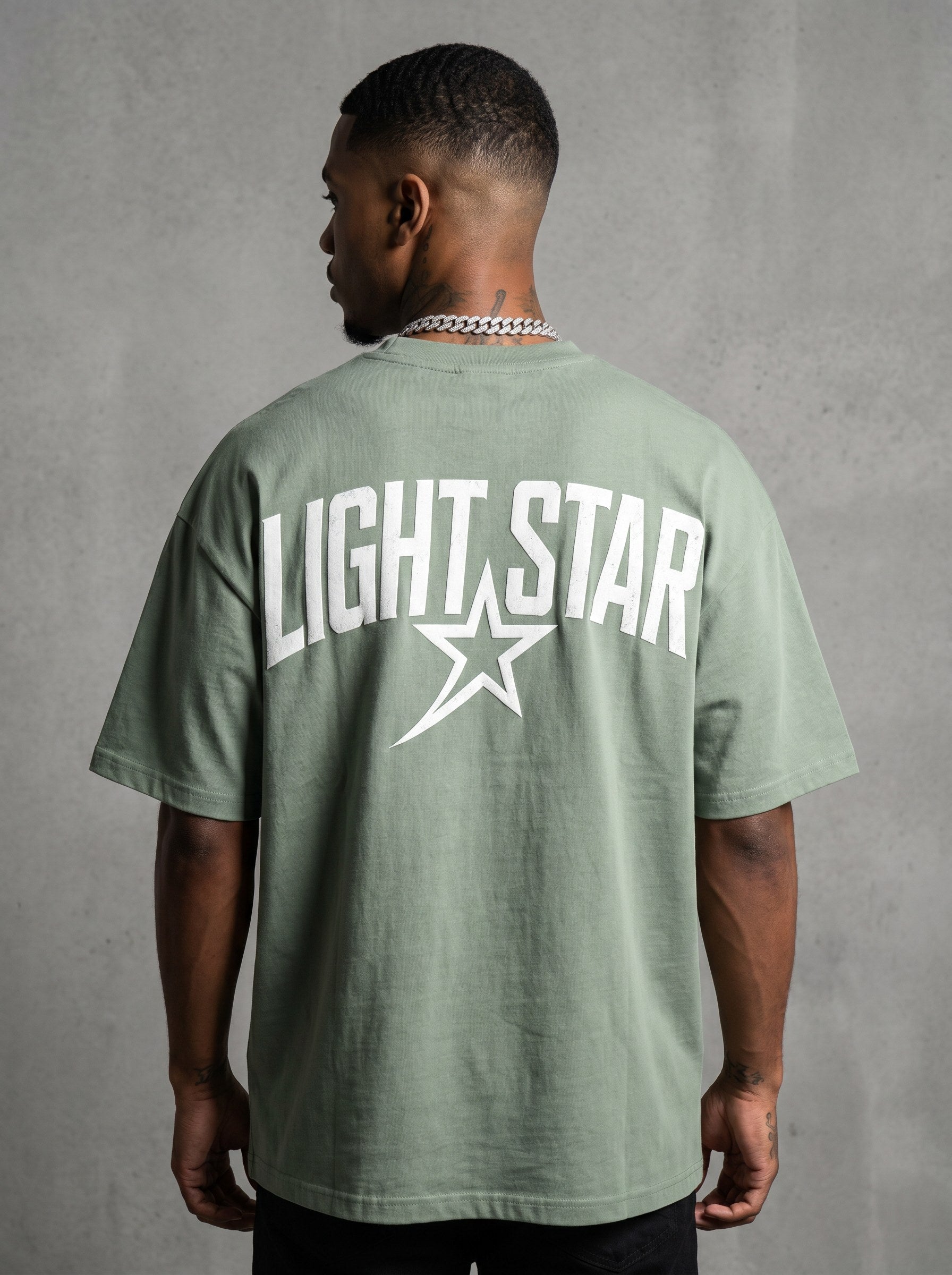 Arch Logo Bold Tee Sage