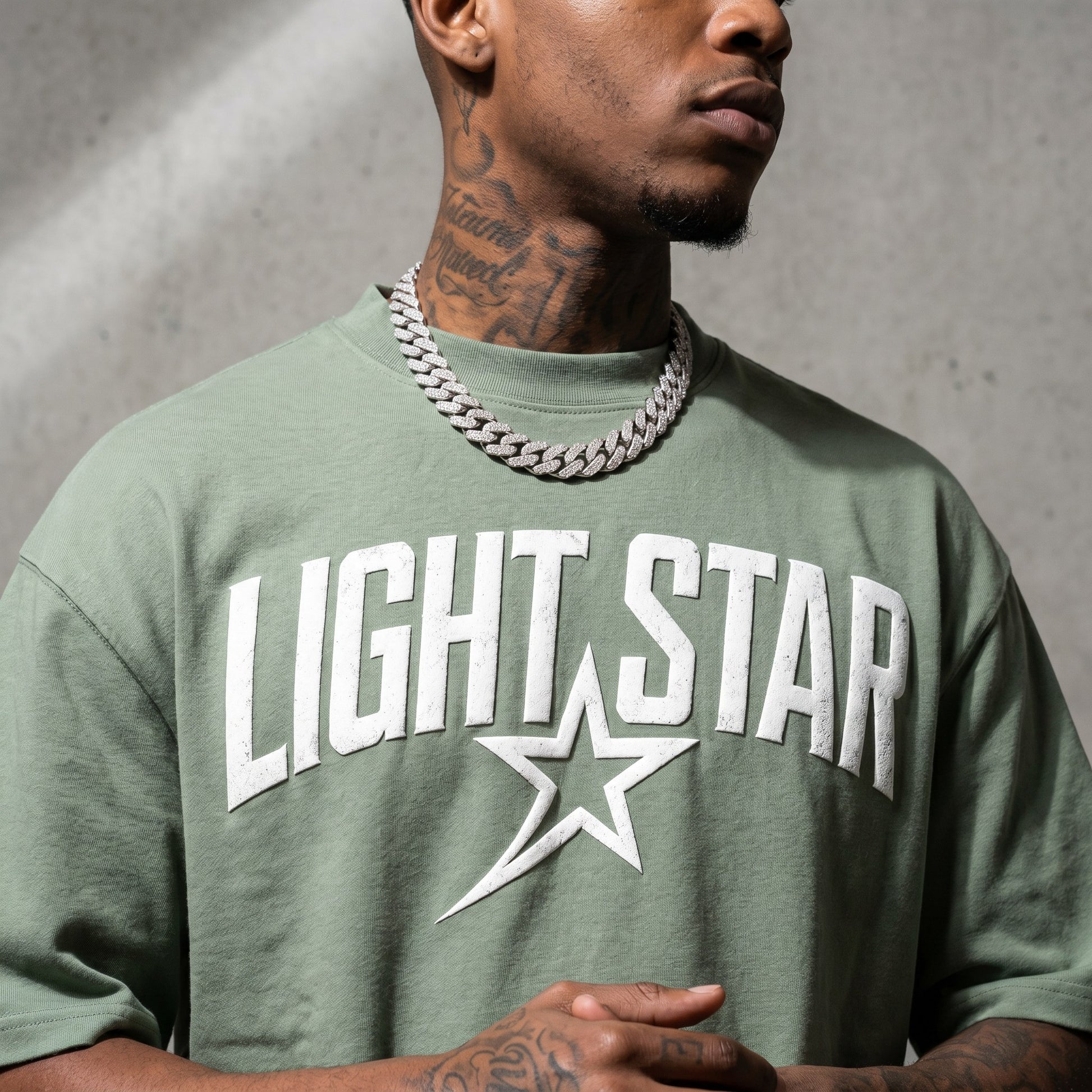 Arch Logo Bold Tee Sage